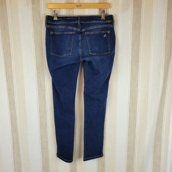 DL1961 Maternity Mid Rise Skinny Ankle Jeans Angel Thornton Size 27 - Picture 15 of 15